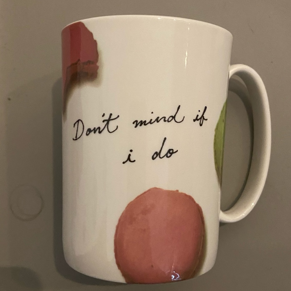 KATE SPADE set of 6 mugs “Don’t mind if I do”